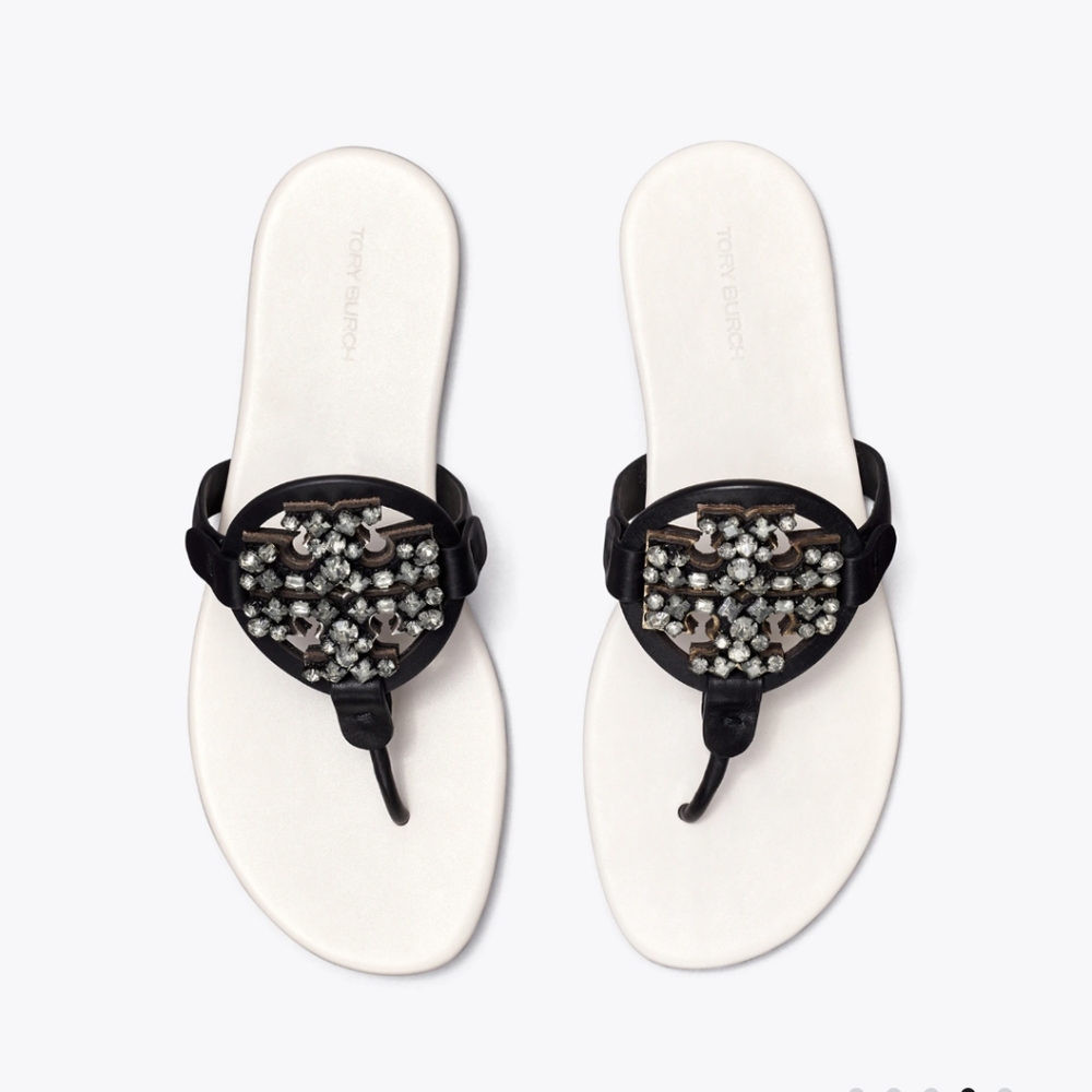 NIB Crystal Miller Soft Sandals - Picture 3 of 12